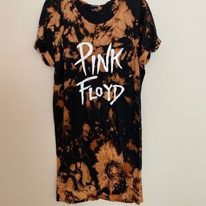 ⚡️ Pink Floyd bleached T-shirt dress ⚡️